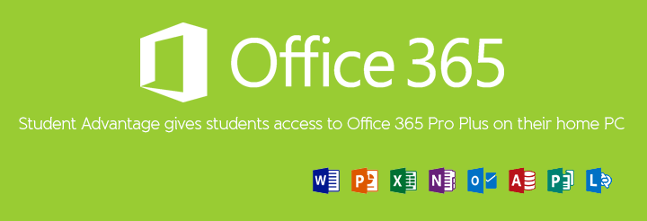 Student Advantage: Get Office 365 Pro Plus for Students own PC (at no additional cost!)