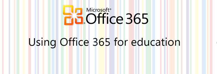 Recording: Using Office 365 for education